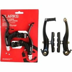 Clarks V-Brake Calipers + Levers Set -Promos Pièces de freins Magasin Clarks V Brake Calipers Levers Set Brake Levers Black NotSet CLK 370 960 CH 5 5