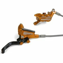 Frein à Disque Hope Tech 3 E4 (sans Disque) -Promos Pièces de freins Magasin Hope Tech 3 E4 Brake No Rotor Disc Brake Callipers Orange 2019 T3E4CBFL 0
