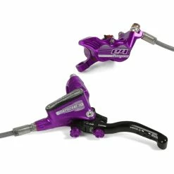 Frein à Disque Hope Tech 3 E4 (sans Disque) -Promos Pièces de freins Magasin Hope Tech 3 E4 Brake No Rotor Disc Brake Callipers Purple 2019 T3E4PUBFR