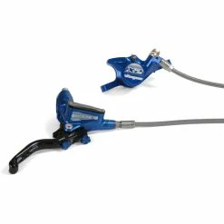 Frein Hope Tech 3 E2 (sans Disque) -Promos Pièces de freins Magasin Hope Tech 3 X2 Brake No Rotor Disc Brake Callipers Blue 2019 T3X2BBFL
