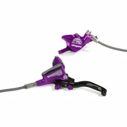 Frein Hope Tech 3 E2 (sans Disque) -Promos Pièces de freins Magasin Hope Tech 3 X2 Brake No Rotor Disc Brake Callipers Purple 2019 T3X2PUBFR