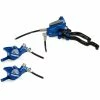 Frein à Disque Hope Tech 3 X2 DUO (sans Disque) -Promos Pièces de freins Magasin Hope Tech 3 X2 DUO Disc Brake No Rotor Disc Brake Callipers Blue T3X2DBL