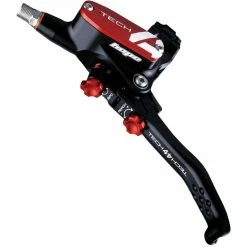 Hope Tech 4 E4 Brake - No Rotor -Promos Pièces de freins Magasin Hope Tech 4 E4 Brake No Rotor Disc Brake Callipers Black Red T4E4RR 0