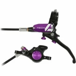 Hope Tech 4 Trial Zone No.9 Brake - No Rotor 9 Hope Tech 4 Trial Zone No.9 Brake - No Rotor -Promos Pièces de freins Magasin Hope Tech 4 Trial Zone No 9 Brake No Rotor Disc Brake Callipers Purple T4TZR9L 1