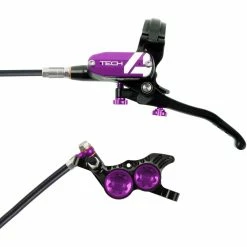 Frein Hope Tech 4 E4 (sans Disque) 28 Frein Hope Tech 4 E4 (sans Disque) -Promos Pièces de freins Magasin Hope Tech 4 V4 Brake No Rotor Disc Brake Callipers Black Purple T4V4PUL