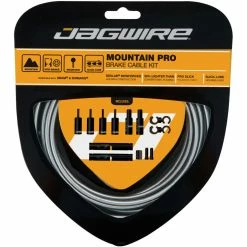 Kit De Frein Jagwire Mountain Pro -Promos Pièces de freins Magasin Jagwire Mountain Pro Brake Kit Brake Cables Ice Grey Not Set JBC403 0