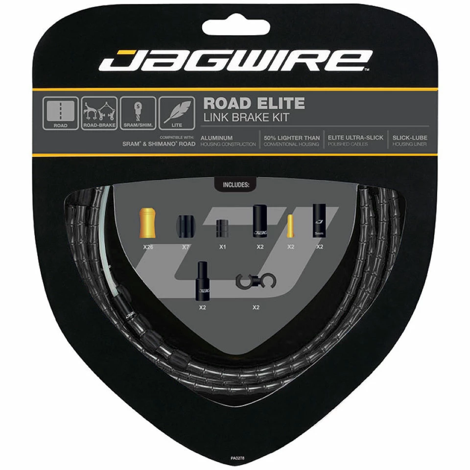 Jagwire Road Elite Link Brake Kit 3 Jagwire Road Elite Link Brake Kit