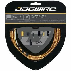 Jagwire Road Elite Link Brake Kit 11 Jagwire Road Elite Link Brake Kit -Promos Pièces de freins Magasin Jagwire Road Elite Link Brake Kit Brake Cables Gold JCK702