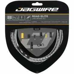 Jagwire Road Elite Link Brake Kit 14 Jagwire Road Elite Link Brake Kit -Promos Pièces de freins Magasin Jagwire Road Elite Link Brake Kit Brake Cables Silver JCK701