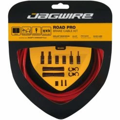 Kit De Frein Jagwire Pro (route) -Promos Pièces de freins Magasin Jagwire Road Pro Brake Kit Brake Cables Red NotSet JCK204