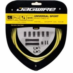 Kit De Câbles De Freins Jagwire Universal Sport -Promos Pièces de freins Magasin Jagwire Universal Sport Brake Cable Kit Brake Cables Maize Gold NotSet JBC03MZ