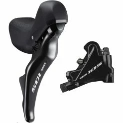 Frein à Disque Hydraulique Shimano 105 R7025 -Promos Pièces de freins Magasin Shimano 105 R7025 Hydraulic Disc Brake Brake Levers Black R7025DLRS 0