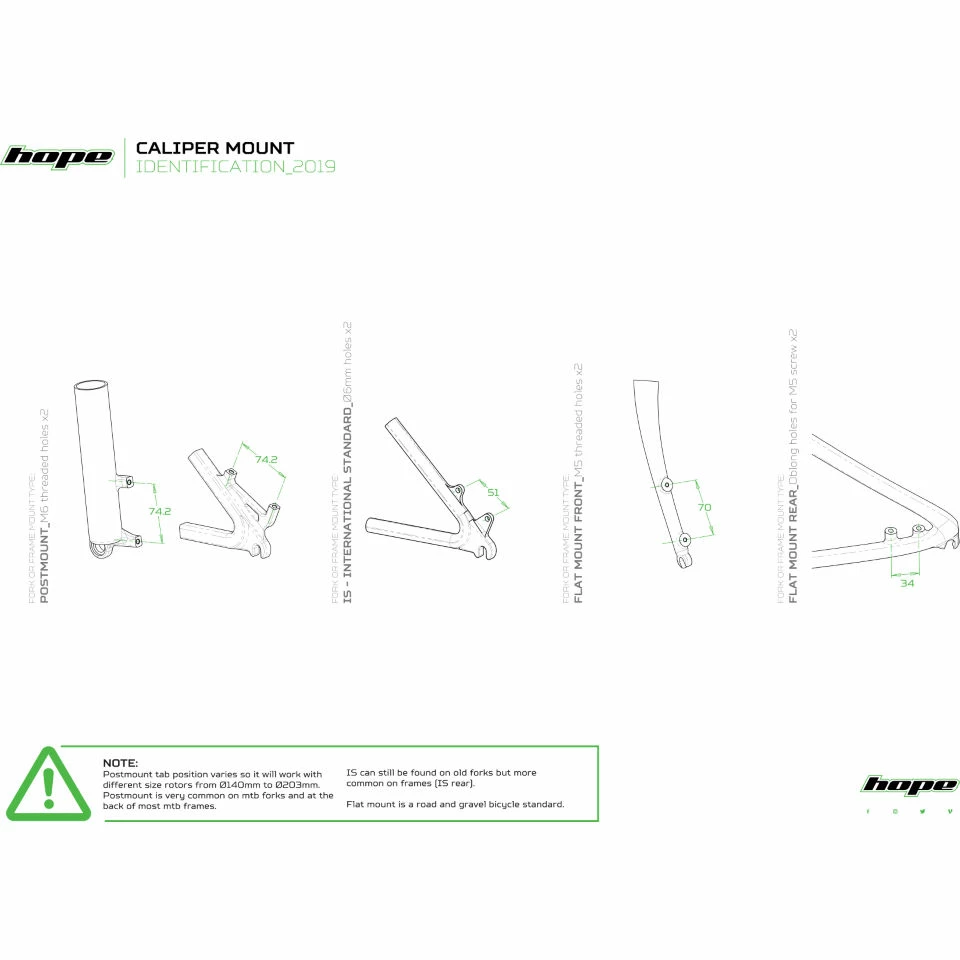 Fixation De Frein à Disque Hope (noire, Option2) 28 Fixation De Frein à Disque Hope (noire, Option2) – Image 26